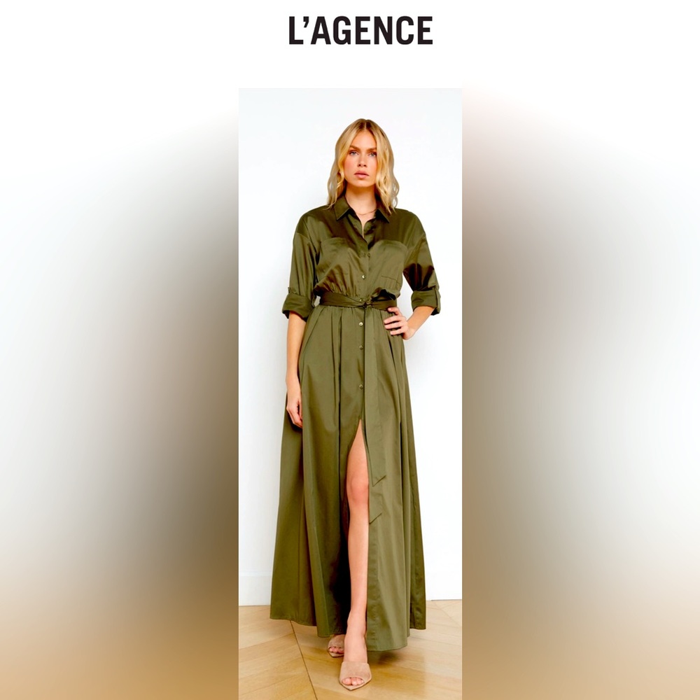 Lagence Cammi Poplin Dress. Size Small. Can fit XS-M due to length.